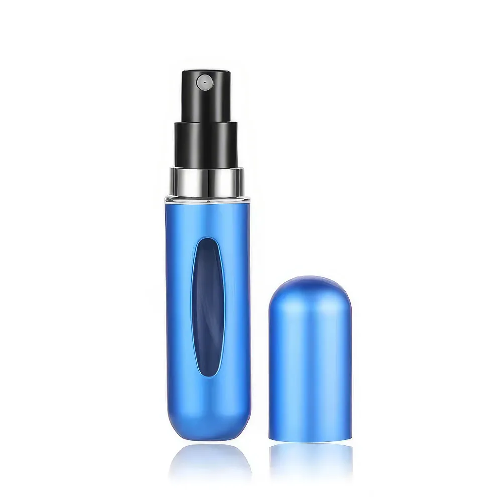 Mini Parfümzerstäuber Flasche, 5 ml, blau